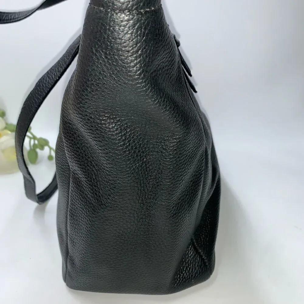 Kate Spade New York Leather Tote Bag Black Large